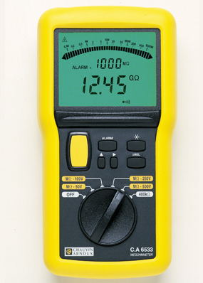 法国CA CA6533 数字绝缘测试仪-500V