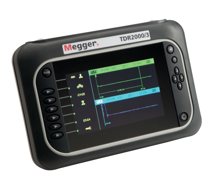 美国megger TDR2000/3双通道电缆故障定位仪